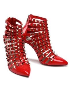 Εξοδος ⌛ Carinii Γυναίκες Μποτάκια B7816 Κόκκινο ???? -Carinii Εκπτώσεις unnamed file 4090