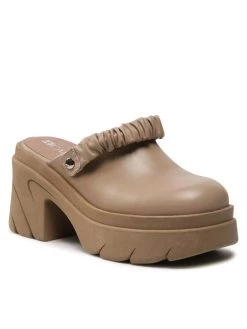 Προϋπολογισμός ???? Carinii Γυναίκες Παντόφλες B8010 Μπεζ ❤️