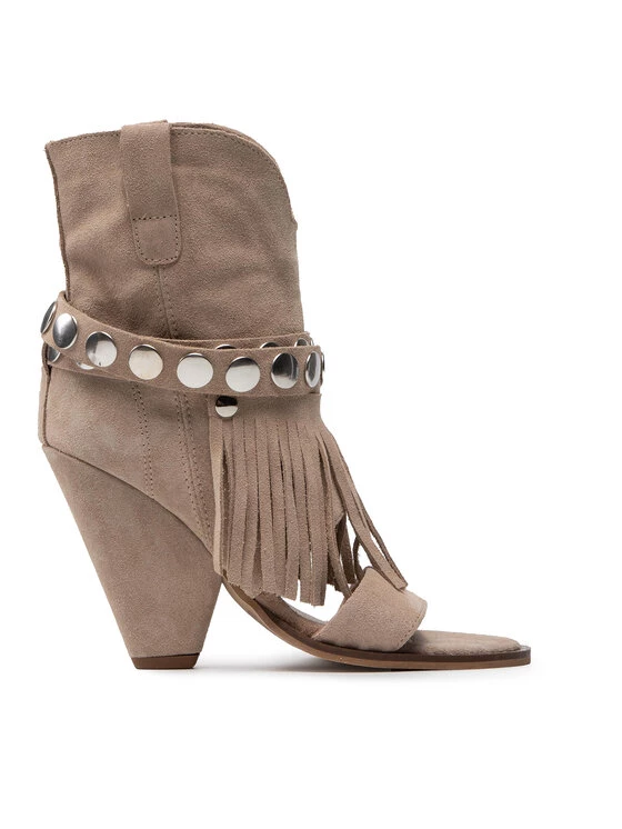 ΧΟΝΔΡΙΚΟ ΕΜΠΟΡΙΟ ???? Carinii Γυναίκες Biker Μποτάκια Μποτάκια B7983 Μπεζ ???? 4 ΧΟΝΔΡΙΚΟ ΕΜΠΟΡΙΟ ???? Carinii Γυναίκες Biker Μποτάκια Μποτάκια B7983 Μπεζ ???? - Image 2