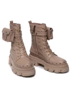 Το φθηνότερο ✔️ Carinii Γυναίκες Biker Μποτάκια Μποτάκια B7914 Μπεζ ❤️ -Carinii Εκπτώσεις unnamed file 4198