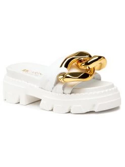 Τοπ 10 ???? Carinii Γυναίκες Παντόφλες B7223 Λευκό ❤️