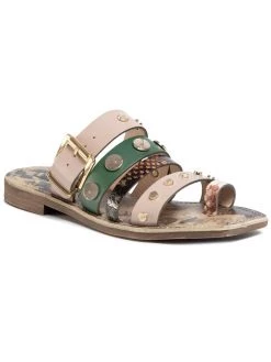 Ολοκαίνουργιο ???? Carinii Γυναίκες Σαγιονάρες B6027 Μπεζ ⭐