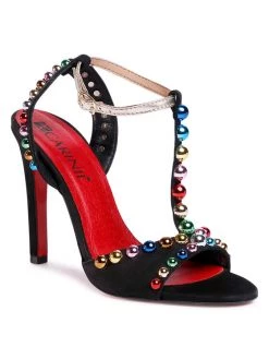 Καλύτερες κριτικές για ???? Carinii Γυναίκες Σανδάλια B5336 Μαύρο ⭐