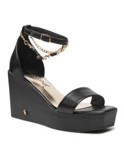 Εξοδος ⌛ Carinii Γυναίκες Σανδάλια B8071 Μαύρο ❤️