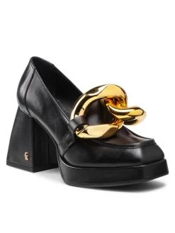 Νέος ???? Carinii Γυναίκες Γοβάκια Κλειστά παπούτσια B7424 Μαύρο ????