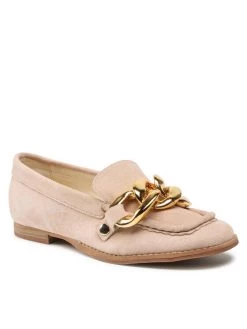 Καλύτερη πώληση ???? Carinii Γυναίκες Κλειστά Παπούτσια Lords B7107 Μπεζ ????