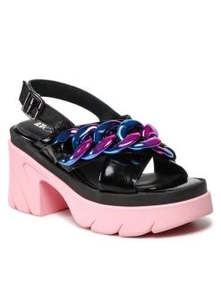 Νέος ???? Carinii Γυναίκες Σανδάλια B7846 Μαύρο ????