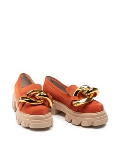 Καλύτερη πώληση ???? Carinii Γυναίκες Κλειστά Παπούτσια Κλειστά παπούτσια B5976 Πορτοκαλί ✔️ -Carinii Εκπτώσεις unnamed file 616