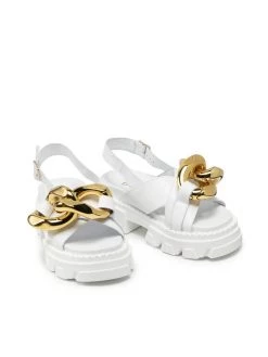 Προϋπολογισμός ???? Carinii Γυναίκες Σανδάλια B7232 Λευκό ???? 12 Προϋπολογισμός ???? Carinii Γυναίκες Σανδάλια B7232 Λευκό ???? -Carinii Εκπτώσεις unnamed file 622