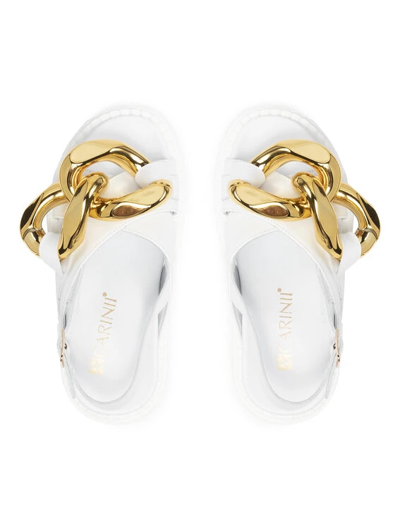 Προϋπολογισμός ???? Carinii Γυναίκες Σανδάλια B7232 Λευκό ???? 8 Προϋπολογισμός ???? Carinii Γυναίκες Σανδάλια B7232 Λευκό ???? - Image 6