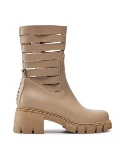 Ολοκαίνουργιο ???? Carinii Γυναίκες Biker Μποτάκια Μποτάκια B8044 Μπεζ ⭐ -Carinii Εκπτώσεις unnamed file 715