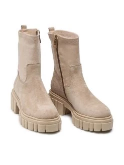 Κουπόνι ???? Carinii Γυναίκες Biker Μποτάκια Μποτάκια B8030 Μπεζ ???? -Carinii Εκπτώσεις unnamed file 736