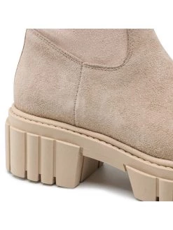 Κουπόνι ???? Carinii Γυναίκες Biker Μποτάκια Μποτάκια B8030 Μπεζ ???? -Carinii Εκπτώσεις unnamed file 737