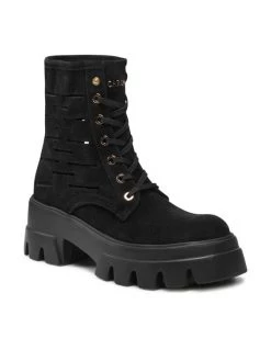 Η καλύτερη συμφωνία ???? Carinii Γυναίκες Biker Μποτάκια Μποτάκια B7887 Μαύρο ???? -Carinii Εκπτώσεις unnamed file 743