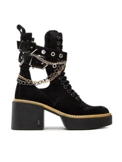 Νέος ???? Carinii Γυναίκες Biker Μποτάκια Μποτάκια B7819 Μαύρο ❤️ -Carinii Εκπτώσεις unnamed file 763