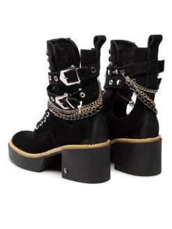 Νέος ???? Carinii Γυναίκες Biker Μποτάκια Μποτάκια B7819 Μαύρο ❤️ -Carinii Εκπτώσεις unnamed file 764