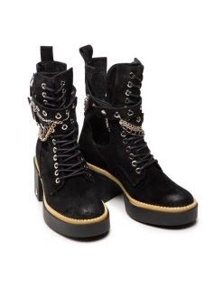 Νέος ???? Carinii Γυναίκες Biker Μποτάκια Μποτάκια B7819 Μαύρο ❤️ -Carinii Εκπτώσεις unnamed file 766