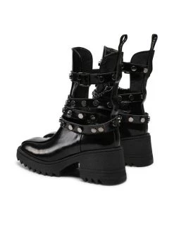 Τοπ 10 ???? Carinii Γυναίκες Biker Μποτάκια Μποτάκια B7824 Μαύρο ???? -Carinii Εκπτώσεις unnamed file 782