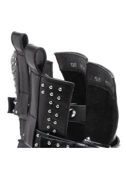 Προϋπολογισμός ???? Carinii Γυναίκες Biker Μποτάκια Μποτάκια B7813 Μαύρο ⭐ -Carinii Εκπτώσεις unnamed file 791