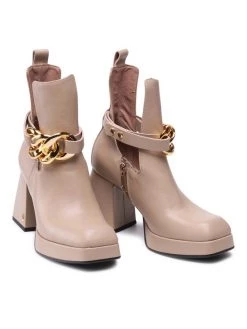 Πολύ καλή προσφορά ???? Carinii Γυναίκες Biker Μποτάκια Μποτάκια B7795 Μπεζ ???? -Carinii Εκπτώσεις unnamed file 796