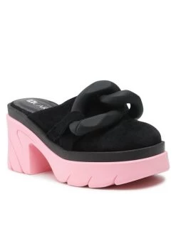 Flash Sale ???? Carinii Γυναίκες Παντόφλες B7767/R Μαύρο ????