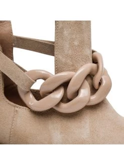 Προώθηση ???? Carinii Γυναίκες Biker Μποτάκια Μποτάκια B8139 Καφέ ???? -Carinii Εκπτώσεις unnamed file 845