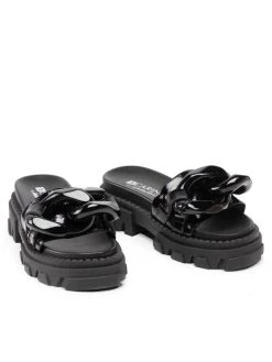 Φτηνός ⭐ Carinii Γυναίκες Παντόφλες B7223 Μαύρο ???? -Carinii Εκπτώσεις unnamed file 856