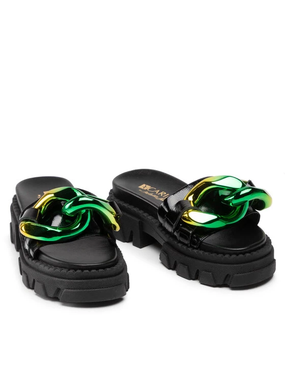 Best Pirce ???? Carinii Γυναίκες Παντόφλες B7223/M Μαύρο ???? 7 Best Pirce ???? Carinii Γυναίκες Παντόφλες B7223/M Μαύρο ???? - Image 5