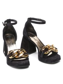 ΧΟΝΔΡΙΚΟ ΕΜΠΟΡΙΟ ???? Carinii Γυναίκες Σανδάλια B7790 Μαύρο ???? -Carinii Εκπτώσεις unnamed file 88