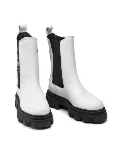 Αγορά ???? Carinii Γυναίκες Biker Μποτάκια Μποτάκια με λάστιχο B8020 Λευκό ???? -Carinii Εκπτώσεις unnamed file 880