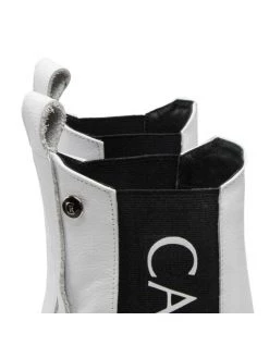 Αγορά ???? Carinii Γυναίκες Biker Μποτάκια Μποτάκια με λάστιχο B8020 Λευκό ???? -Carinii Εκπτώσεις unnamed file 881