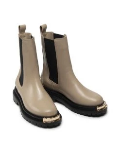 Φτηνός ???? Carinii Γυναίκες Biker Μποτάκια Μποτάκια με λάστιχο B8002 Μπεζ ???? -Carinii Εκπτώσεις unnamed file 898