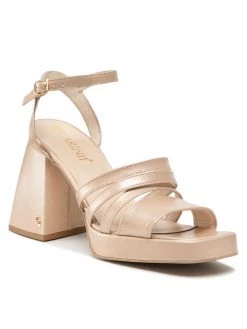 Φτηνός ???? Carinii Γυναίκες Σανδάλια B7786 Μπεζ ✔️