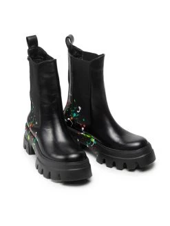 Νέος ???? Carinii Γυναίκες Biker Μποτάκια Μποτάκια B7989 Μαύρο ❤️ -Carinii Εκπτώσεις unnamed file 916