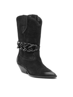 Η καλύτερη συμφωνία ???? Carinii Γυναίκες Biker Μποτάκια Μποτάκια B7947 Μαύρο ⭐