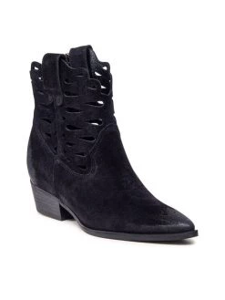 Εκπτωση ???? Carinii Γυναίκες Biker Μποτάκια Μποτάκια B7933 Μαύρο ????