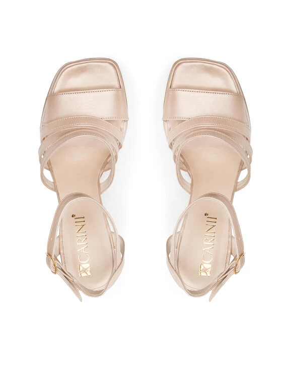 Φτηνός ???? Carinii Γυναίκες Σανδάλια B7786 Μπεζ ✔️ 8 Φτηνός ???? Carinii Γυναίκες Σανδάλια B7786 Μπεζ ✔️ - Image 6