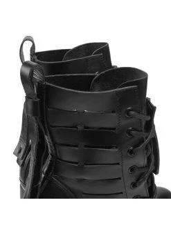 Αγορά ???? Carinii Γυναίκες Biker Μποτάκια Μποτάκια B7925 Μαύρο ???? -Carinii Εκπτώσεις unnamed file 995